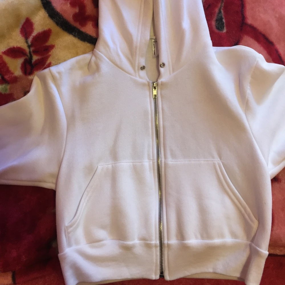 Cropped hoodie